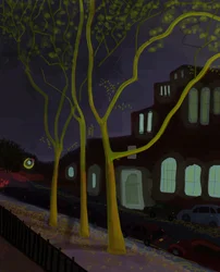 11th Street At Night