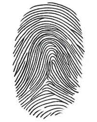 Drawing of a Fingerprint, Brooklyn