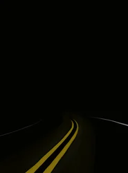 Driving The Road At Night #3 Brooklyn