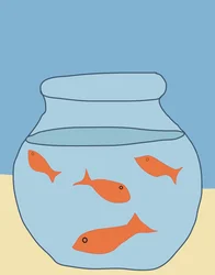 Goldfish In Bowl