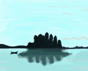 Lake In Maine