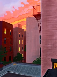 Southern View From Window