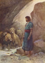 Daniel and the lions