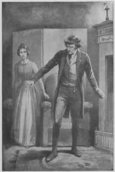 Illustration for Jane Eyre by Charlotte Bronte
