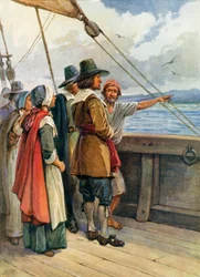 Illustration for the Young Pilgrims