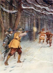 Illustration for the Young Pilgrims