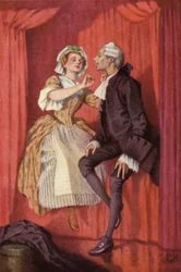 Illustration for A Sentimental Journey by Laurence Sterne