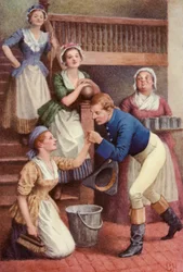 Illustration for A Sentimental Journey by Laurence Sterne