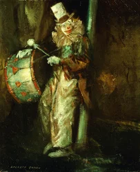 Clown with Drum