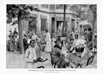 Javanese coffee house, Trocadero, Paris World Exposition