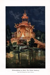 The Palais Lumineux (Luminous Palace), Paris Universal Exposition, 1900