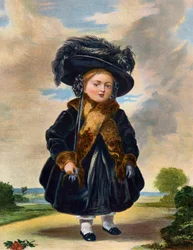 Queen Victoria Aged Four Years Old, 19th Century