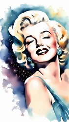 Beautiful Marilyn Monroe Portrait