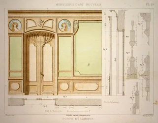 Door and skirting
