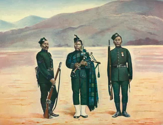 The Fifth Gurkhas, 1901