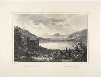 View of Lake Averno