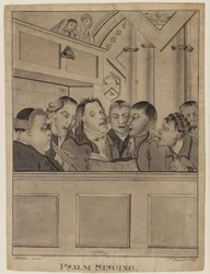 Psalm Singing, 9 August 1822