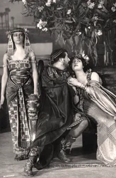 Herbert Beerbohm Tree, Constance Collier and Alice Crawford, English actors