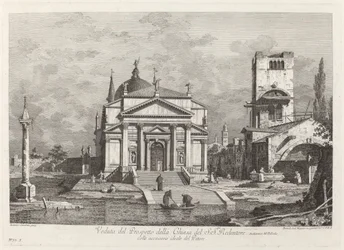 View of the Facade of the Church of the Most Holy Redeemer