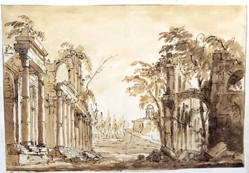 Scene from Act One of the opera 