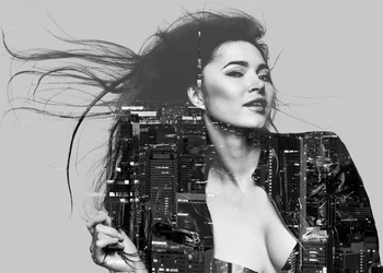 Elegant City Woman