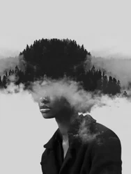Surreal Forest Portrait