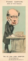 The Rt. Hon. Lord Hampton, c1870
