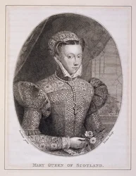 Mary Queen of Scots (1542-87) (engraved by George Vertue)