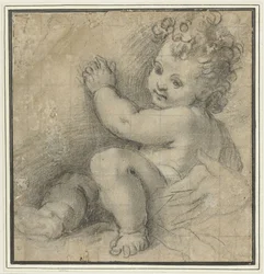 Christ Child with the Hand of Mary