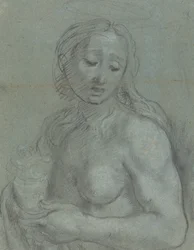 Half-Length of Mary Magdalene (verso)