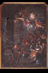 The Death of St. Roch in a Prison Cell in Arona