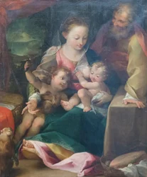 Holy Family and Saint John the Baptist