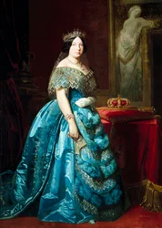 Portrait of Isabella II, Queen of Spain