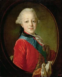 Portrait of Pavel Petrovich (1754-1801) 1761