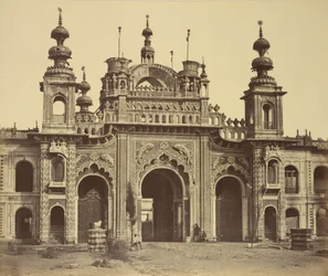 A Gateway Leading into the Kaiserbagh Palace