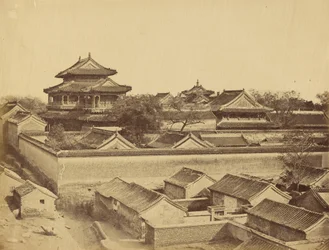 First View Seen in Peking Taken from Antin Gate, October 1860