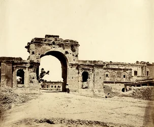 Gateway leading into the Residency, Lucknow