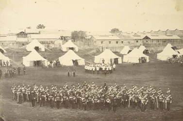 Group Portrait of the Royal Marine Battalion
