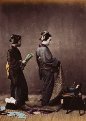 Japanese Women Dressing