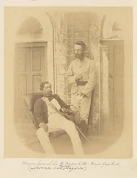 Major-General Sir R. Napier and Major Greatherd