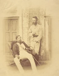Major-General Sir Robert Napier and Lieutenant-Colonel William Wilberforce Harris Greathed, Bengal