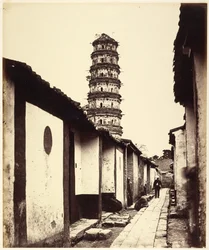 Nine-Storied Pagoda and Tartar Street, Canton