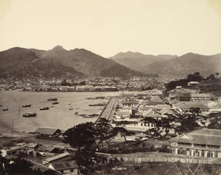 Partial Panoramic View of Nagasaki