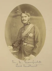 Portrait of Sir Major-General William Rose Mansfield, 1st Baron Sandhurst