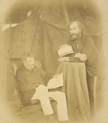 Sir Henry Drury Harness, K.C.B., Colonel Commandant, Royal Engineers and Colonel Robert Abercromby