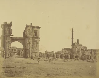 The Clock Tower in Front of the Bailee Guard Gate