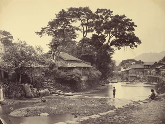 View in the Native Town, Nagasaki