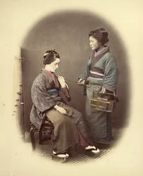 Young Lady, with Pipe