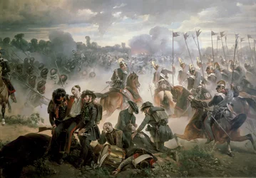 The Battle of Goito (detail)
