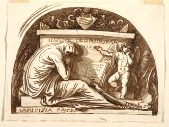 Sepulchral Monument for Leonida Spada, 1815